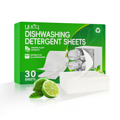 Dishwasher Detergent Sheets, 30 Count, for Automatic Dishwashers