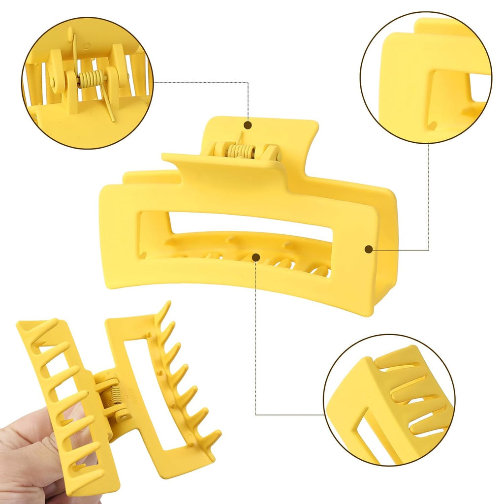 16 Pcs Hair Clips for Women 3.5 Inch Claw Clips Hair Accessories
