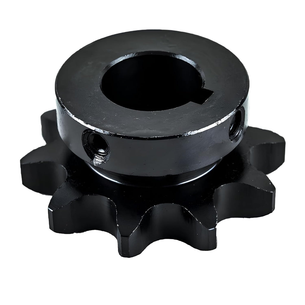 Jeremywell #60 Roller Chain Sprocket, 10 Tooth B-Hub, 1" Bore