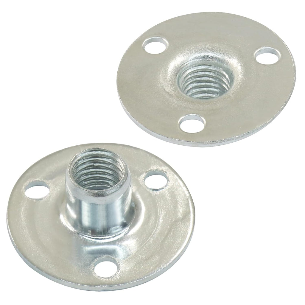 10 Pcs M8 Brad Hole T Nut Carbon Steel Screw-in T-Nuts