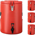 5 Gallon Insulated Beverage Dispenser 4-Pack Commercial