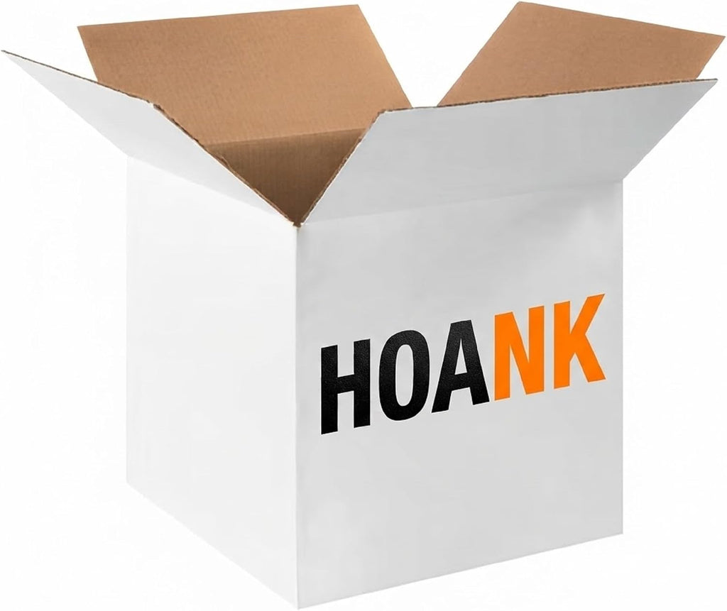 16"L x 16"W x 16"H Shipping Boxes, 25-Pack, Corugated White Cardboard