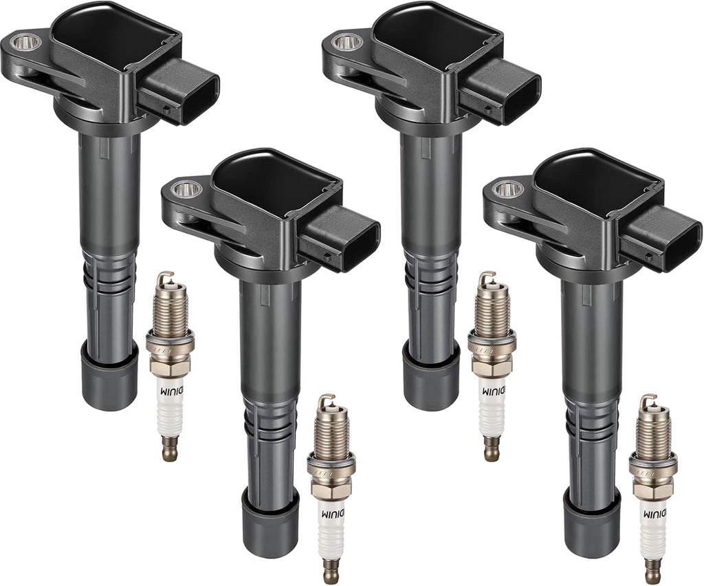 BDFHYK Ignition Coil UF583 and Spark Plug 9807B-561BW for Honda Accord