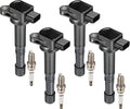 BDFHYK Ignition Coil UF583 and Spark Plug 9807B-561BW for Honda Accord