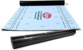 100 GSM Synthetic Waterproof Roof Underlayment 48” x 250' (1)
