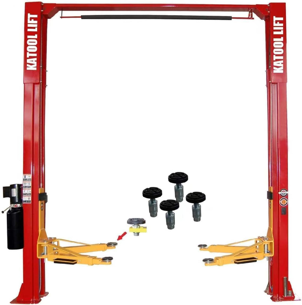 2 Post Lift 11000lbs Car Lift 220V Two Post Lift Auto Lifts 2 Post Auto Truck Clear Floor Hoist(KT-M110)