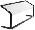 Buffet Bar Adjustable Sneeze Guard for Catering, Buffets, Restaurants, Plastic, 60 Inches, Black