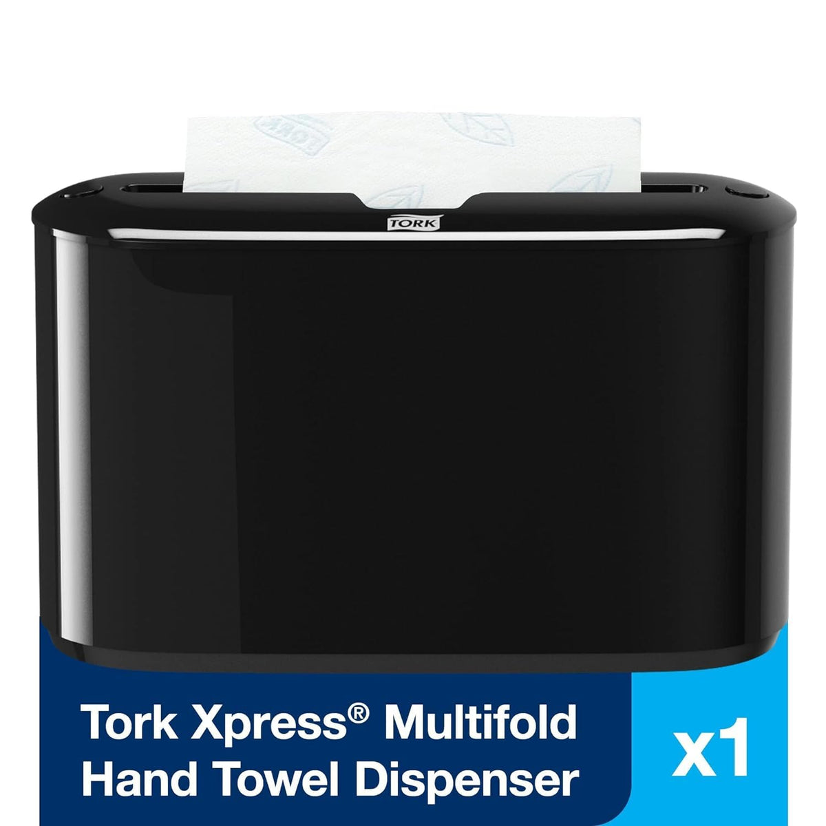 Xpress Paper Towel Dispenser Black H2, 302028