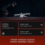 HSCHER Power Window Regulator Assembly for Porsche Cayenne 2011-2016