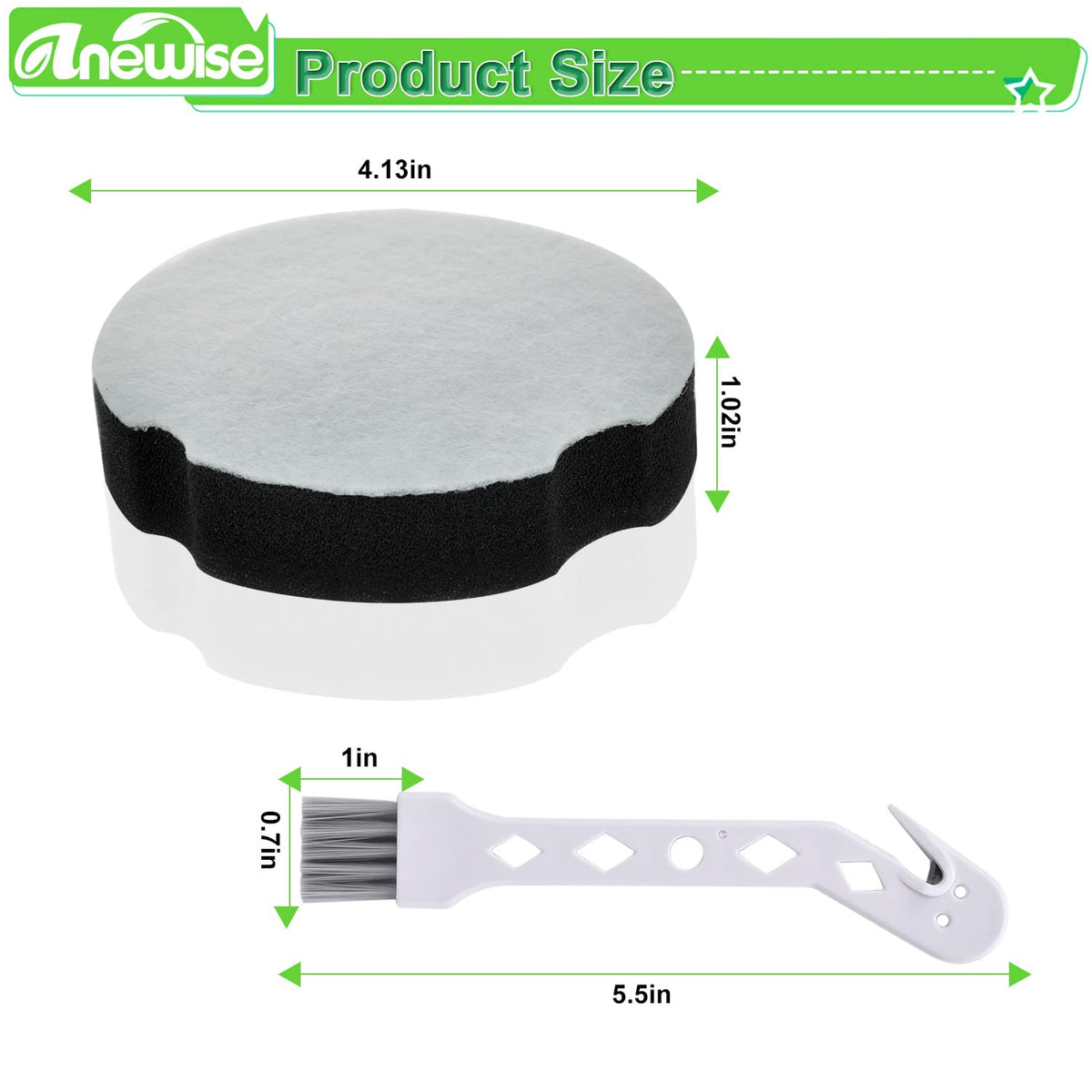 Filter for Bissell Powerforce Compact Lightweight Upright 2112 1520