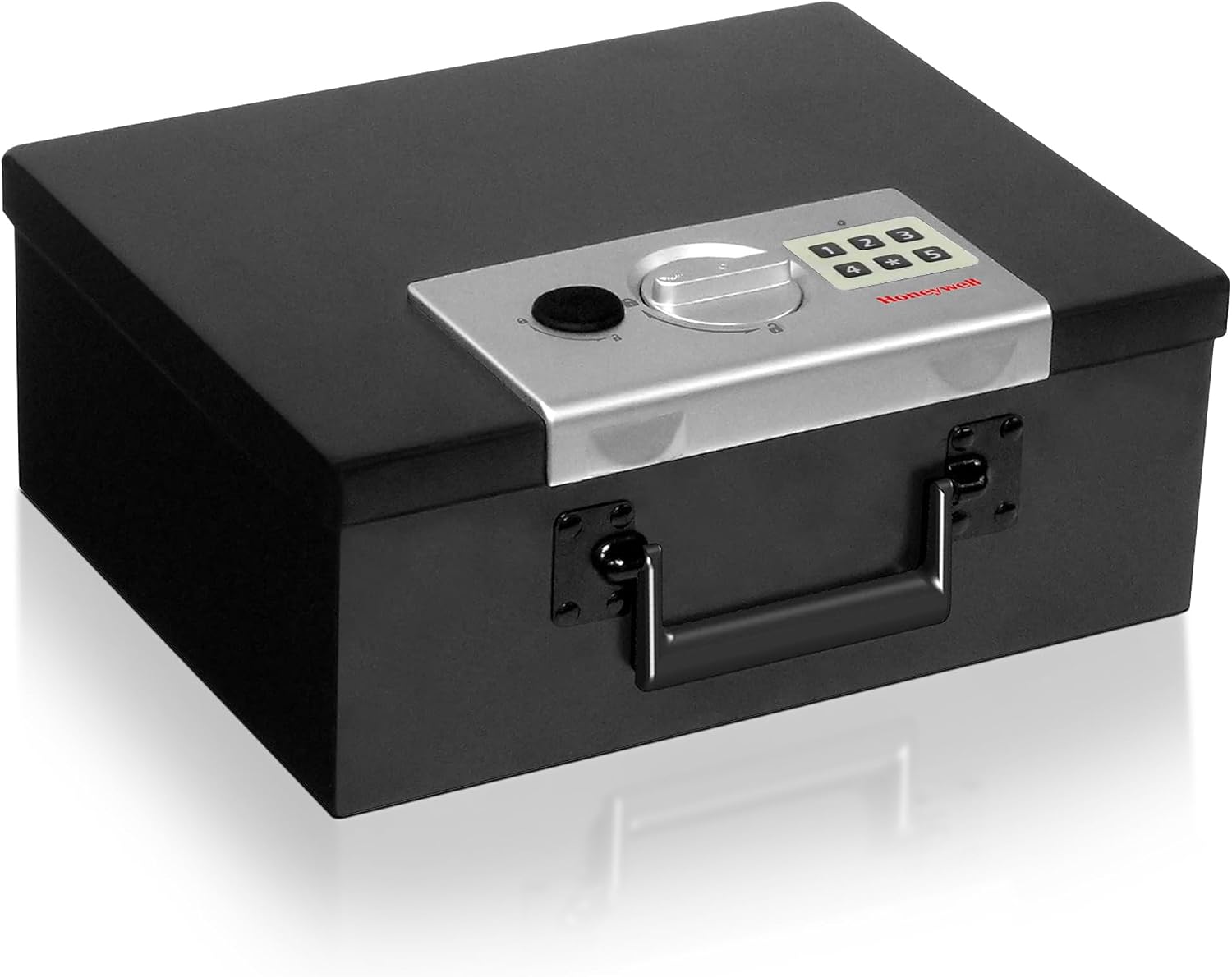 Hideable Small Safe Box - Fire Resistant Document Safety Box for Home - Steel Security Digital Code Lock for Personal