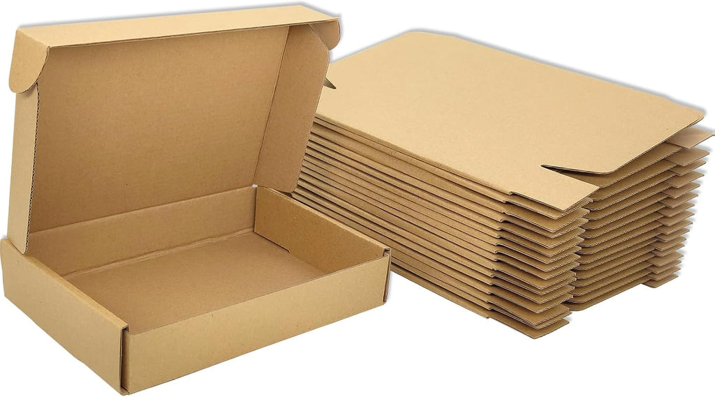 11x8x2 Shipping Boxes Brown Mailer Corrugated Cardboard Box Set of 25