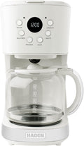 Coffee Machine, 12 Cup Programmable Drip Coffee Maker | with Auto Shut-Off Function and Reusable Washable Water