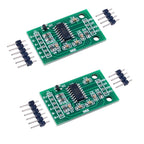 2pcs Hx711 Weight Weighing Load Cell Conversion Module Sensors Ad Module for Arduino Microcontroller