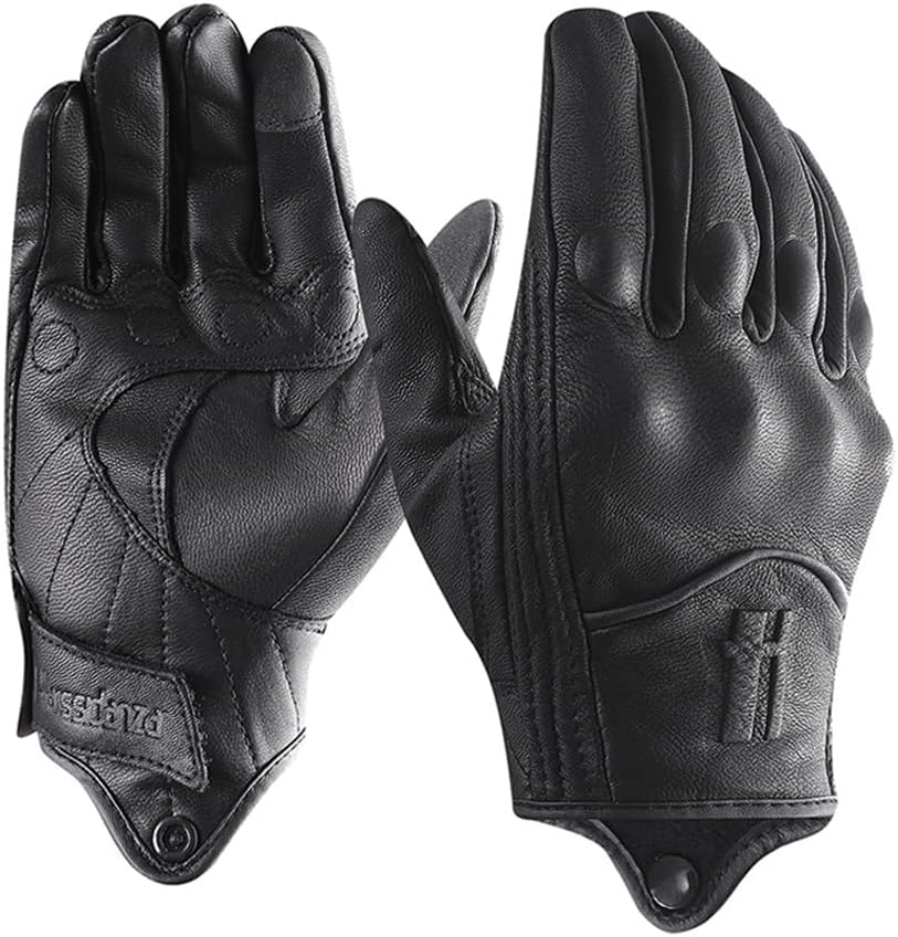 Womens Full Finger Touchscreen Motorcycle Gloves GL016