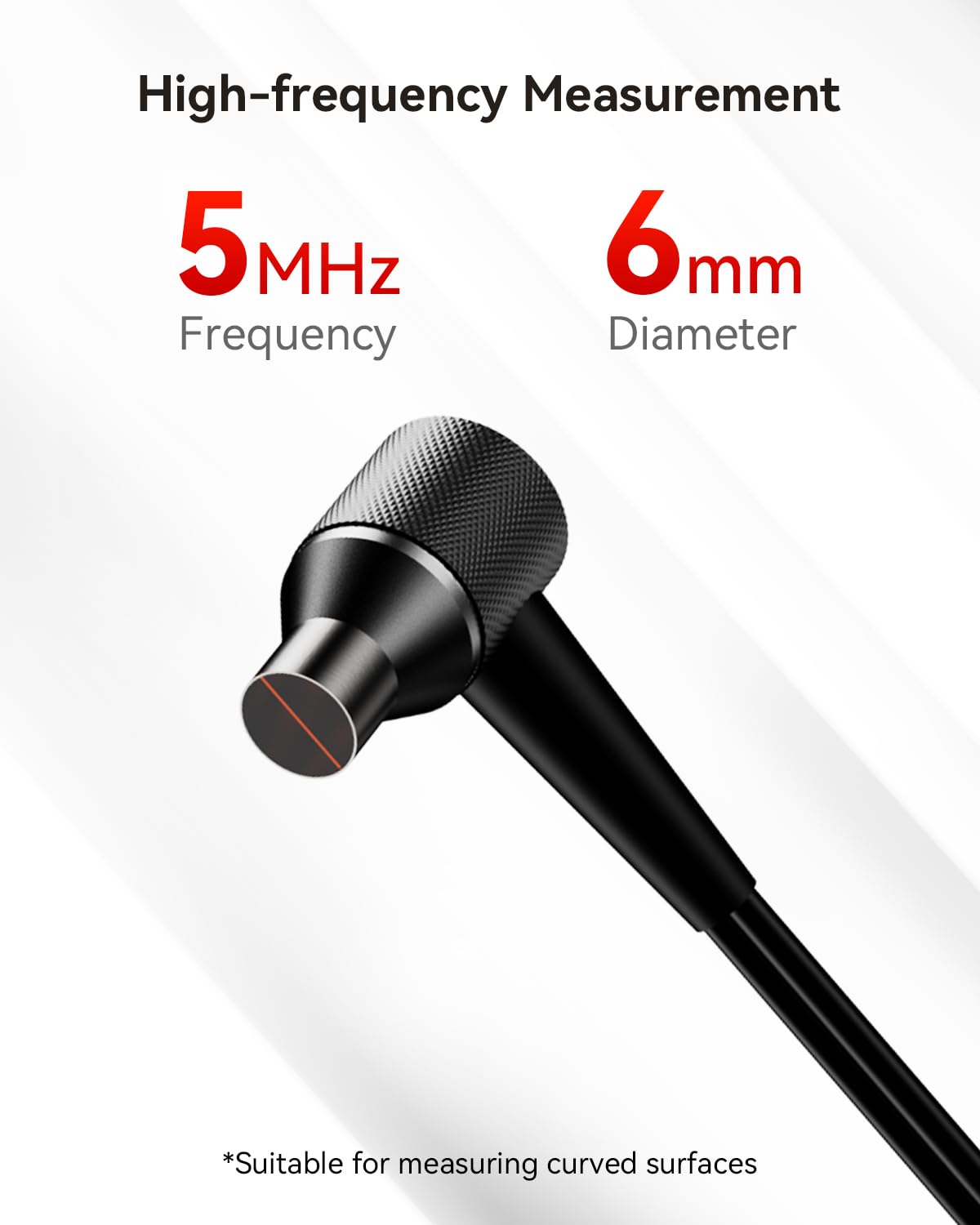 Ultrasonic Thickness Gauge Sensor Standard Probe/Transducer Collection (WT5Md6)