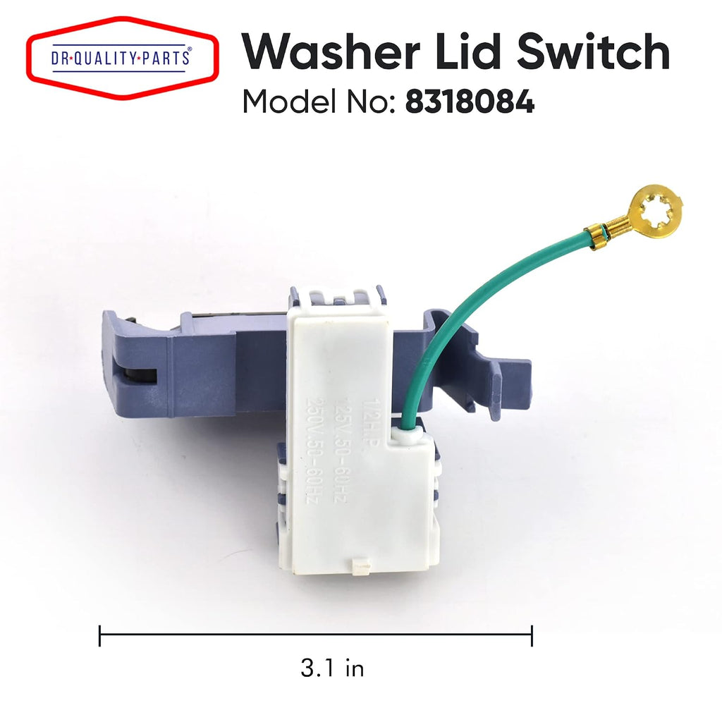 8318084 Washer Lid Switch Door Latch Lock Replacement