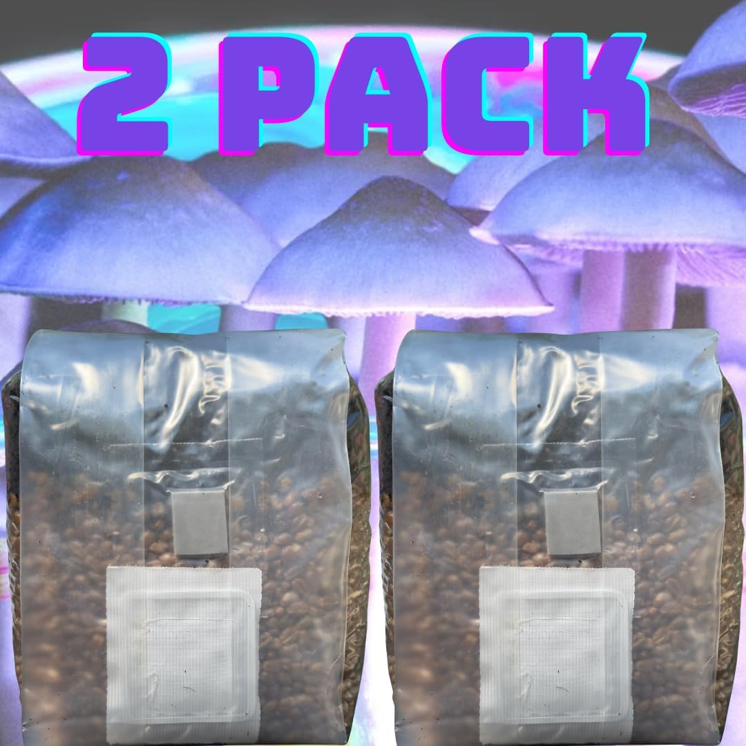 Mushroom Grow Kit - All in One Mushroom Grow Bags (Pack of 2)