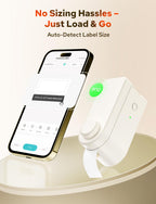 L1-C Bluetooth Label Maker with Tape Mini Rechargeable Label Printer