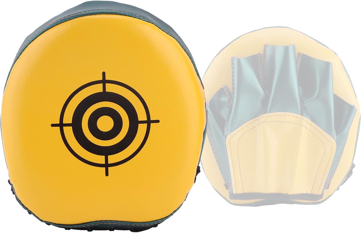 Boxing Pads Mini Focus Mitts,PU Leather Boxing Curved Focus Punching Mitts Kids Mini Boxing Gloves Pads Boxing Target