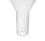 Powder Funnel, Polypropylene, Parallel Stem, Autoclavable, 2.6"