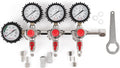 Premium Gen2 Triple Tap CO2 Regulator for Kegerator | 3 Way C02 Regulator for Kegs - Draft Beer, Soda, Kombucha