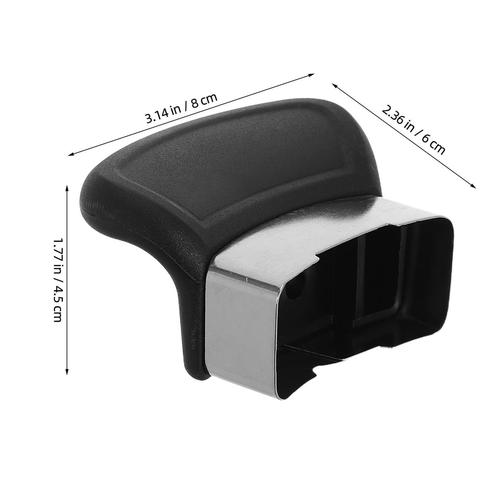 2pcs Replacement Pot Side Handle for Pressure Cooker, Black