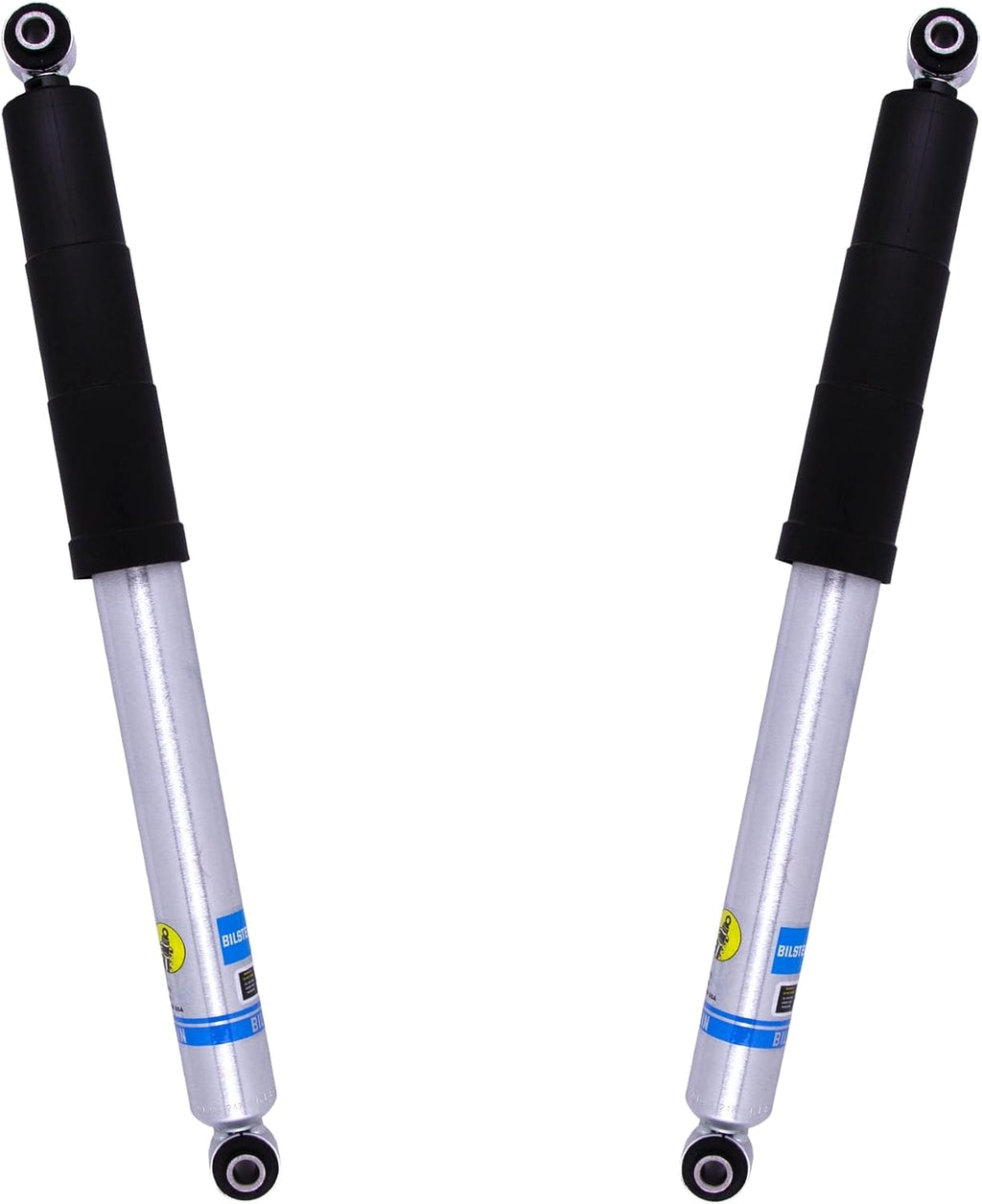 Bilstein Pair of Rear B8 5100 Series Shocks Compatible with 2019-2025 Silverado/Sierra 1500 w/o Active Ride Control Suspension and with 0-1" Rear Lift excl. Trail Boss Models