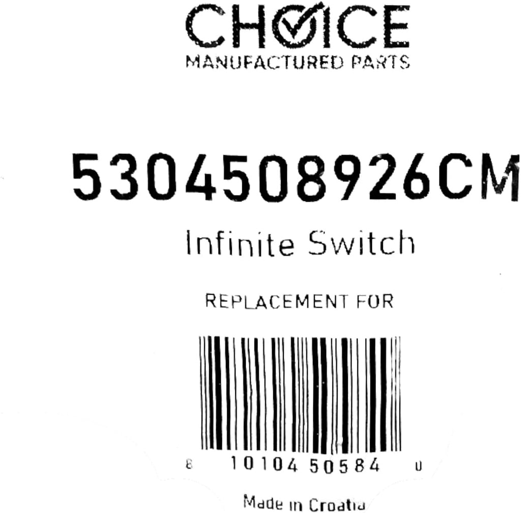 Choice Part 5304508926 Range Stove Infinite Switch for Electrolux Frigidaire