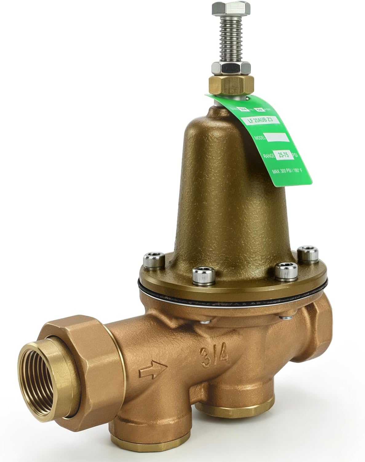 LF25AUB-Z3 3/4" Pressure Reducing Valve, Cast bronze alloy