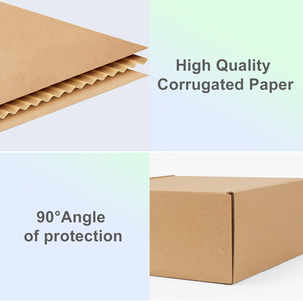 6x4x3 Inches Shipping Boxes Pack of 50, Small Corrugated Cardboard Box for Mailing Packing Literature Mailer