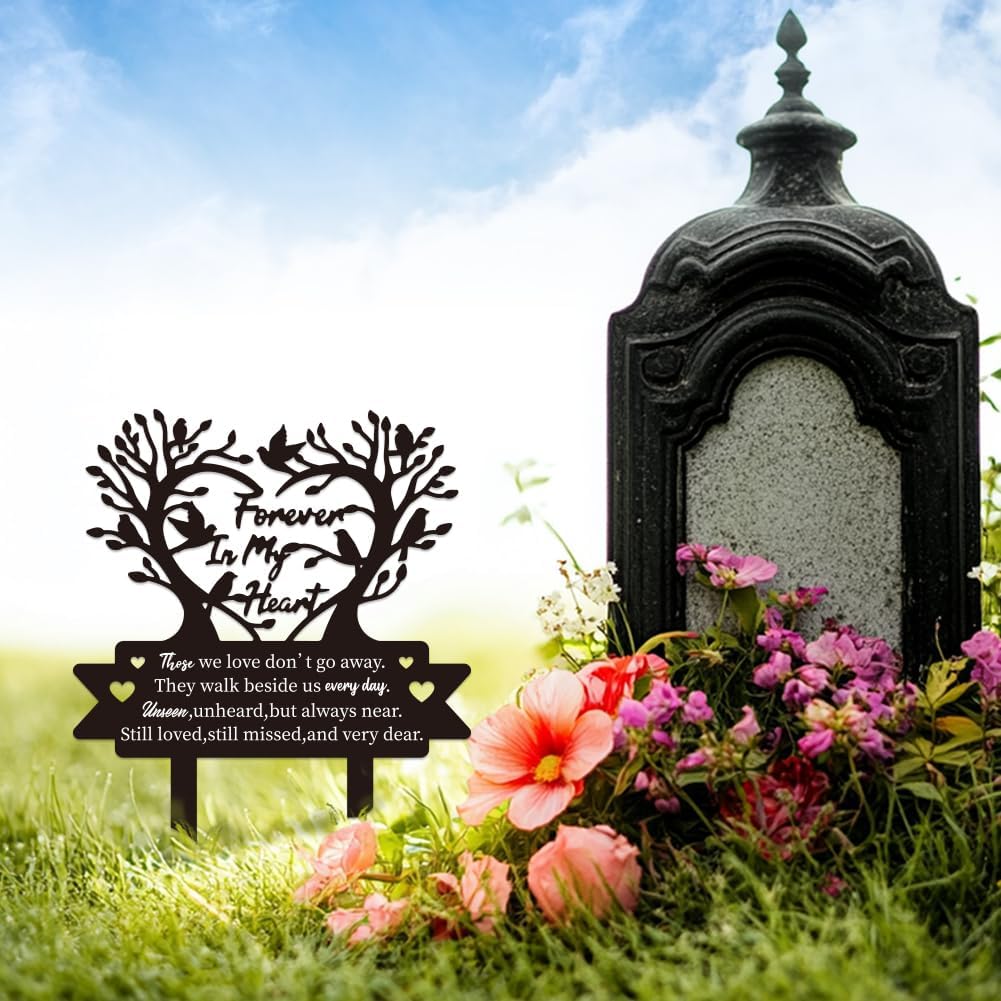 Grave Marker Cemetery Decorations for Grave Family Tree