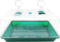 Propagator Tray with Vented Dome, Thick Mini Greenhouse for Seedlings | Large 15 in x 7.1 in Space, Reusable Sturdy
