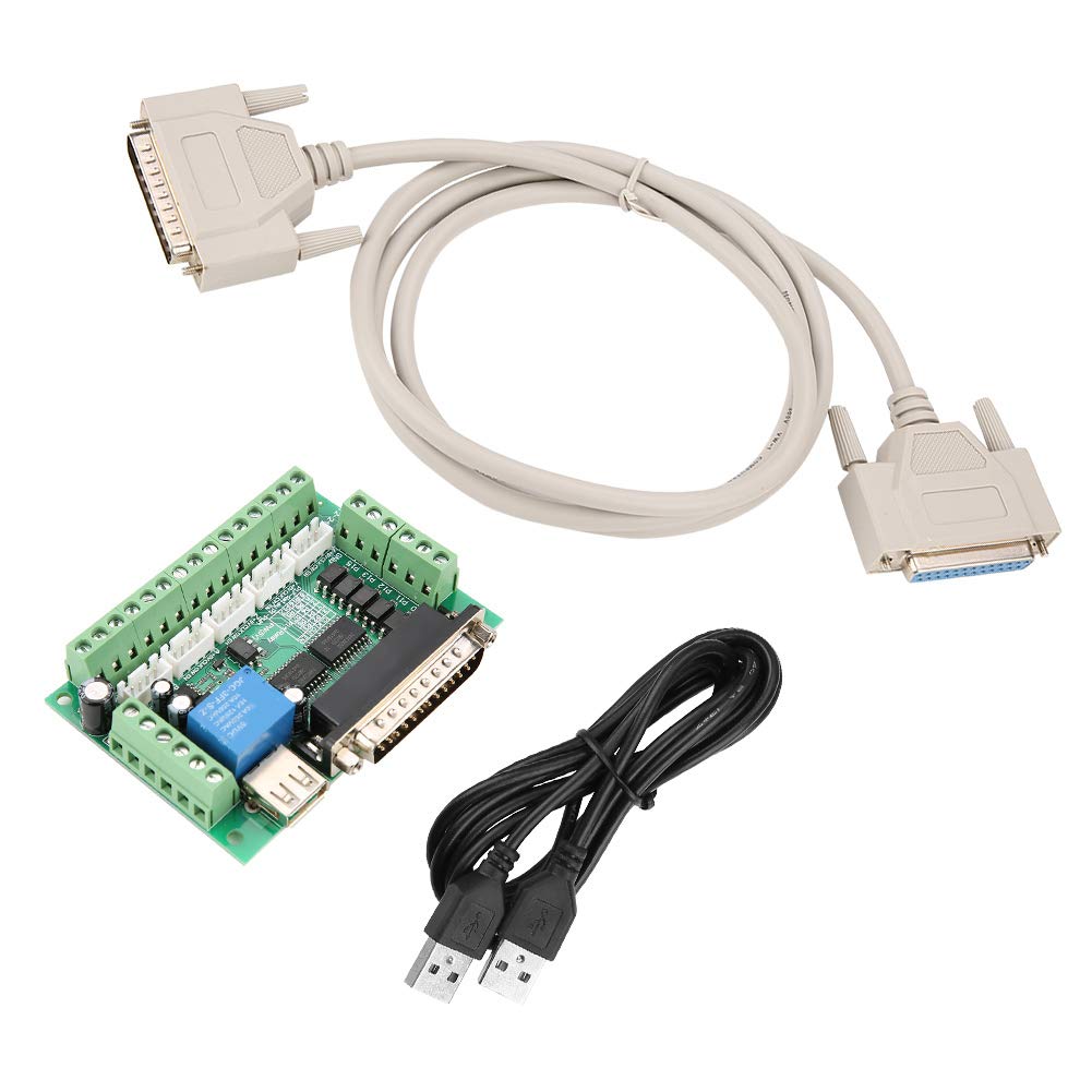 LiebeWH 5 Axis Cnc Breakout Board, Optical Isolation USB Input