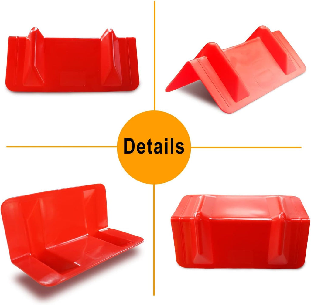 ENJ 20 Pack Flatbed Edge Protectors for Cargo Loads Corner Protectors Flatbed Used Together with Webbing to Protect