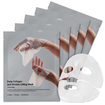 Rosemine Deep Collagen Anti-Wrinkle Lifting Overnight Mask Facial sheet masks with low molecular weight collagen for