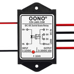 Wired DC-DC 10Amp Isolated Solid State Relay Module, SSR in 3-32VDC Out 5-30VDC, for Raspberry-Pi Arduino ESP32 PLC MCU DSP