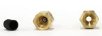 Vibrant Yard Co. LLC Winterize Backflow Preventer Adapter, 1/4 in SAE Flare