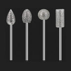 1/4" Shank Diamond Coated Grinding Burr, 60 Grit Diamond Grinding Bit