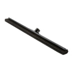 24 In Black Plastic Floor Squeegee, Foam Blade, 1 Ct