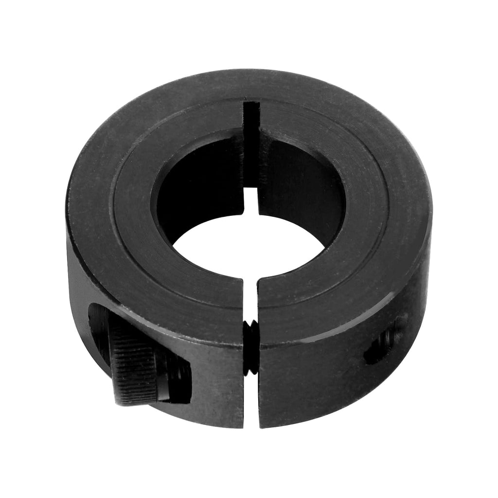 Shaft Collar 7/8" Bore, 1-5/8" OD, 1/2" Thickness, Black Oxide Drill Stop Collar for Industrial Shaft Control