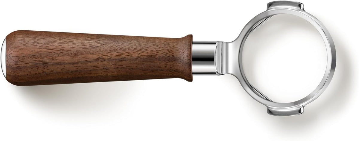 Breville BEA304WLW Naked Portafilter Espresso Accessory, 58mm, Walnut