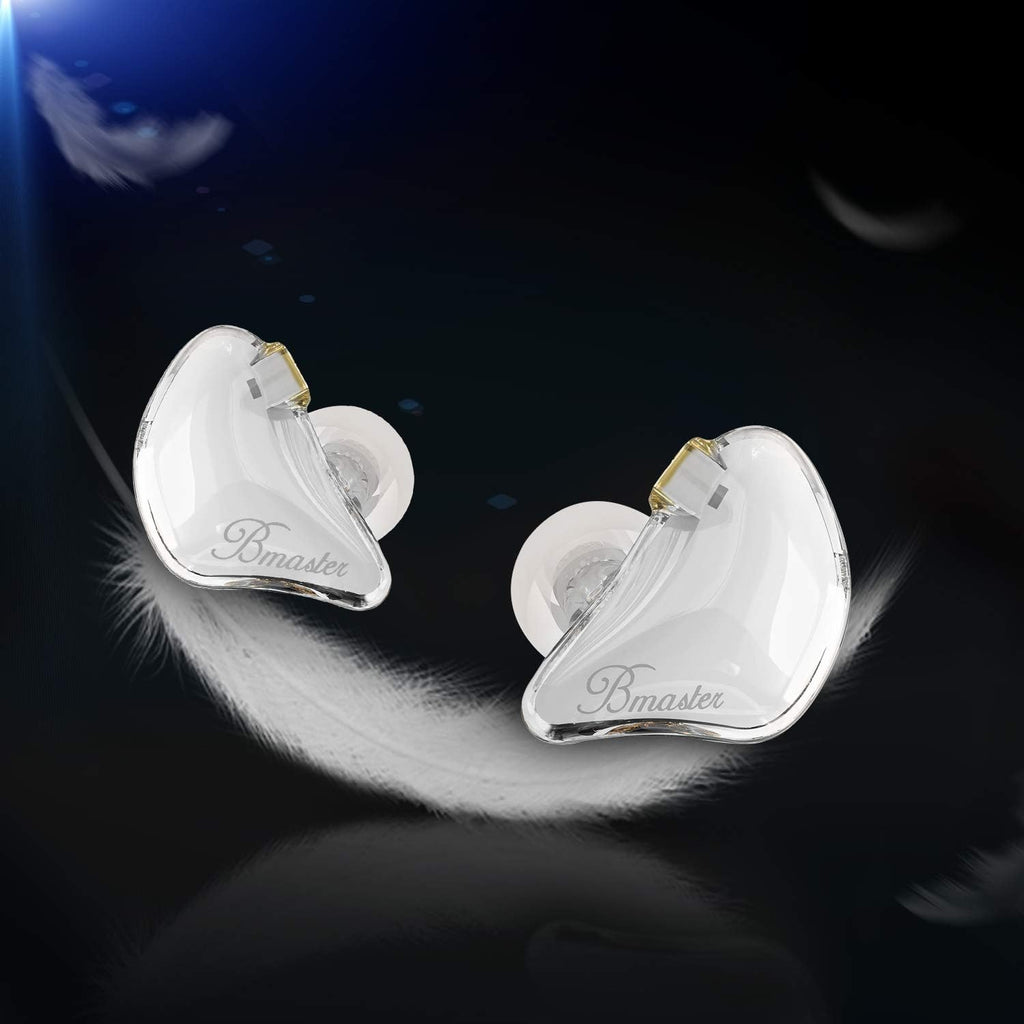 Bmaster Triple Drivers in Ear Monitor Headphone with Two Detachable Cables Fit in Ear Suitable for Audio Engineer