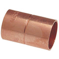 NIBCO 3/4 In. x 3/4 In. Copper Coupling with Stop - 1 Each