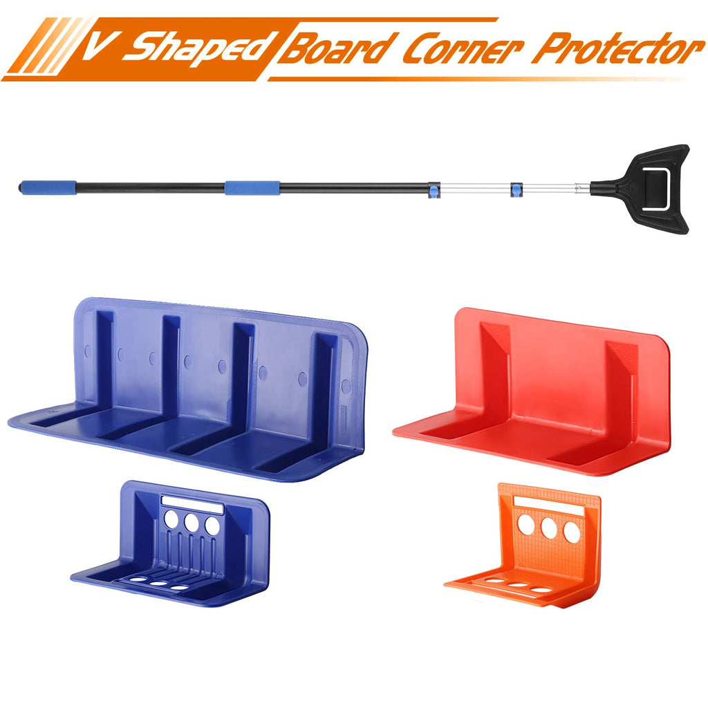 LLCC 9.8ft V Shaped Board Corner Protector Extension Handle (4.76ft→9.8ft)