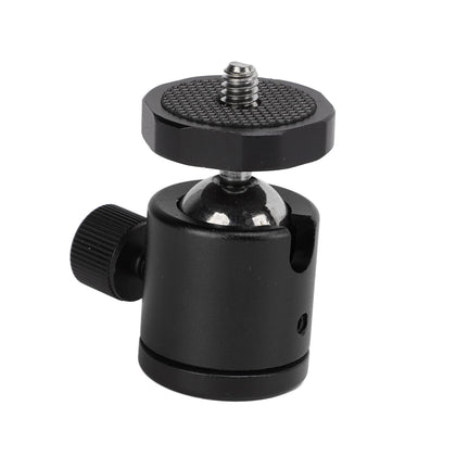 Camcorder with Tripod Mini Tripod for Camera Tripod Ball Head Camera Mount Aluminium Alloy 360° Rotating Universal