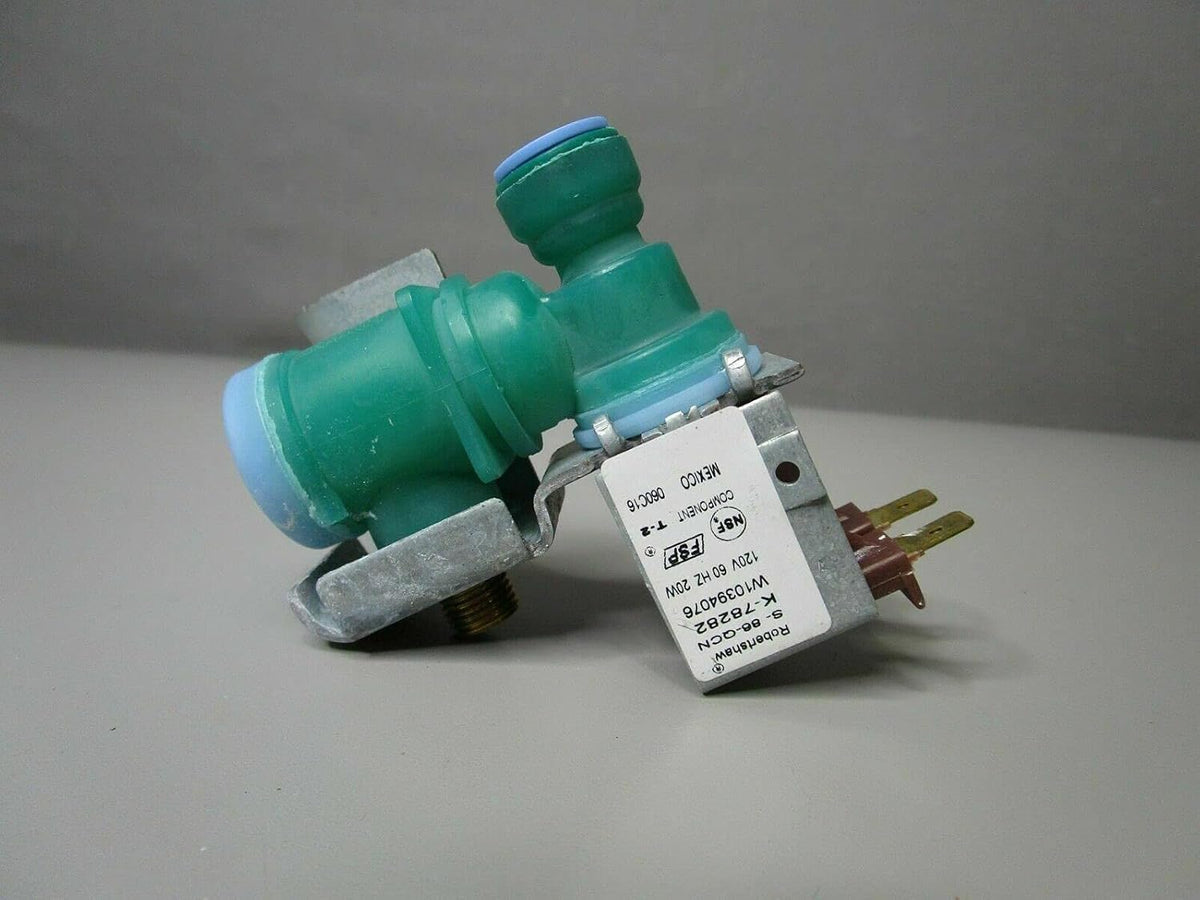 Water Inlet Valve Replacement For Whirlpool WRF757SDEH00 WRF757SDEH01 WRF757SDEM00 WRF757SDEM01 WRF757SDHV00 WRF757SDHZ00 WRF767SDEM00 WRF767SDEM01 WRF767SDHV00 WRF767SDHZ00 WRF954CIHB00 Refrigerator