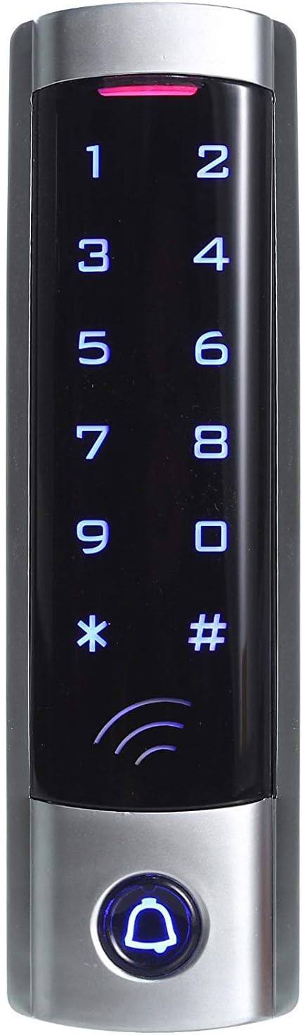 125KHz Door Access Control System RFID Keypad with Wiegand Output | Touch Keypad 2000 Users Capacity