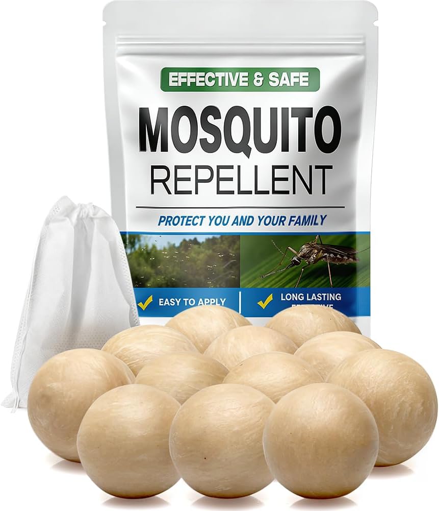 Mosquito Repellent Outdoor Patio, Mosquito Repellent Balls, Mosquitoes Deterrent for Yard, Keep Mosquito Away for