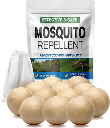Mosquito Repellent Outdoor Patio, Mosquito Repellent Balls, Mosquitoes Deterrent for Yard, Keep Mosquito Away for